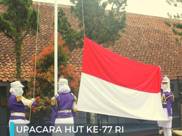 SMAN 1 Garut Menggelar Upacara Peringatan HUT ke-77 Republik Indonesia