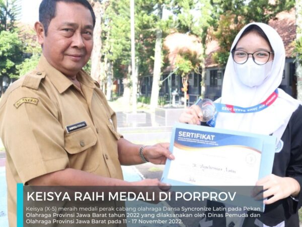 Keisya Mengikuti Pekan Olahraga Provinsi Jawa Barat Tahun 2022, Meraih Medali!