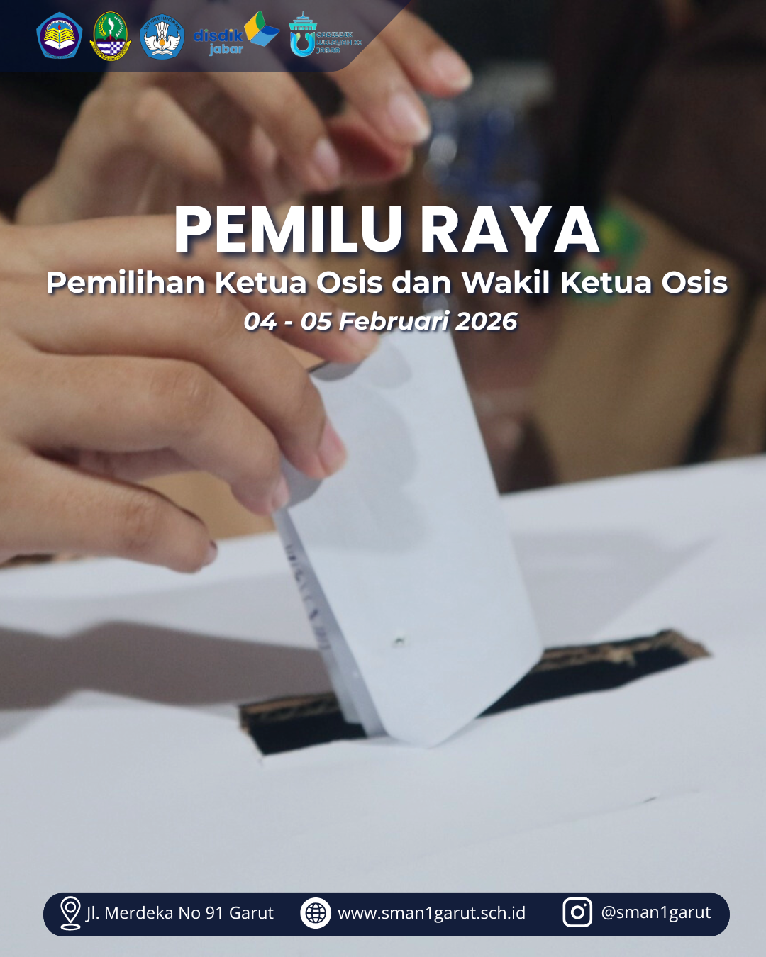 Pemilu Raya Pemilihan Ketua dan Wakil Ketua OSIS
