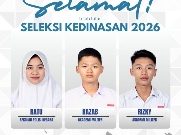Alumni SMAN 1 Garut Lolos Sekolah Kedinasan AKMIL dan SPN 2026 Alumni SMAN 1 Garut Lolos Sekolah Kedinasan AKMIL dan SPN 2026